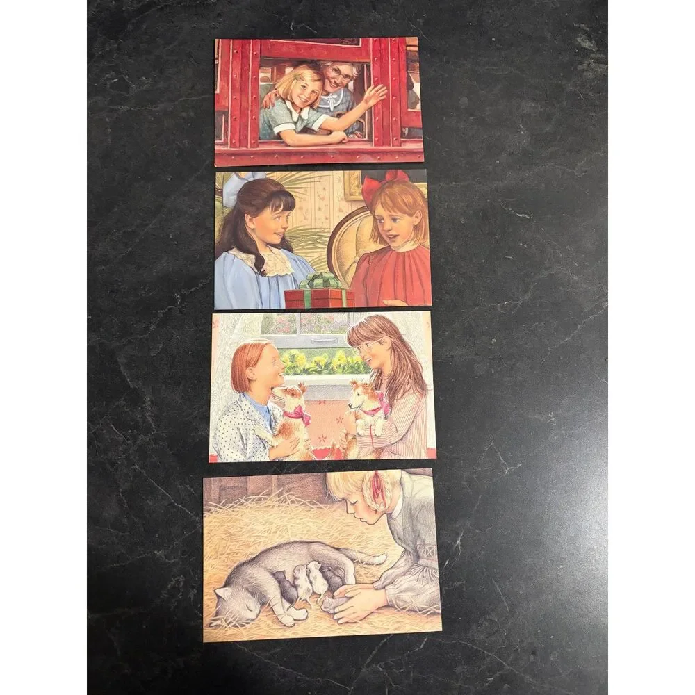 Vintage 2004 American Girl Pen Pal Pack Cards Notes Stationery Set Retired